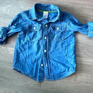☀️Gymboree Jean long/short sleeve shirt 18-24M 👕
